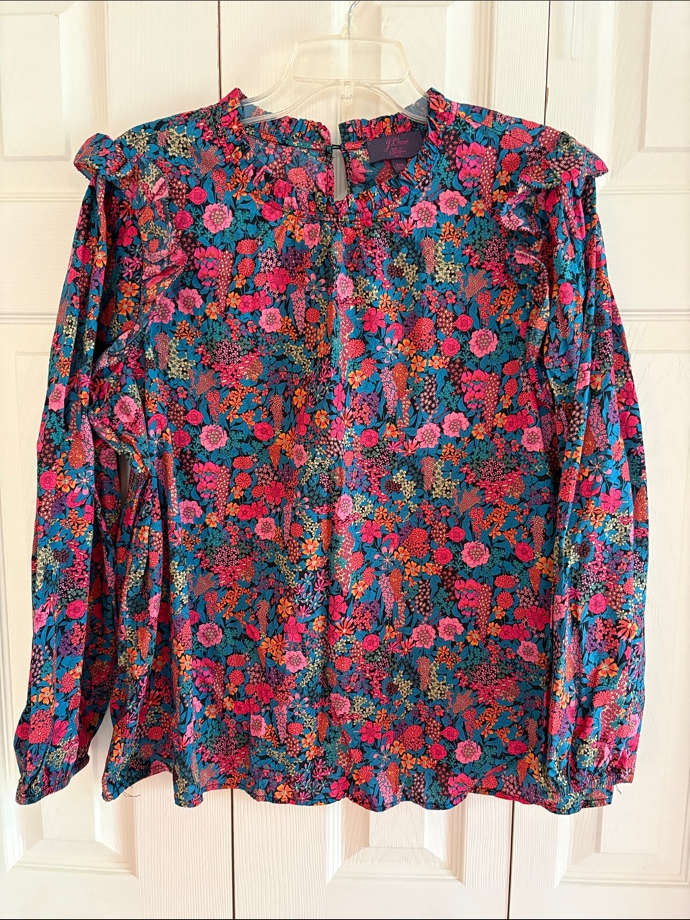 Liberty of London J. Crew floral blouse XXL